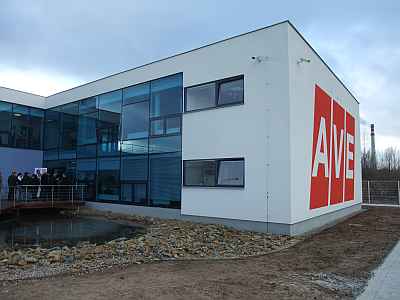 Nové sídlo firma AVE otevřela v lednu tohoto roku. Foto - Vláďa Sládek