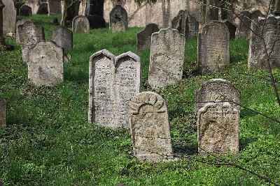 Starý židovský hřbitov určitě chybět ve filmu nebude. Foto - Roman Šulc